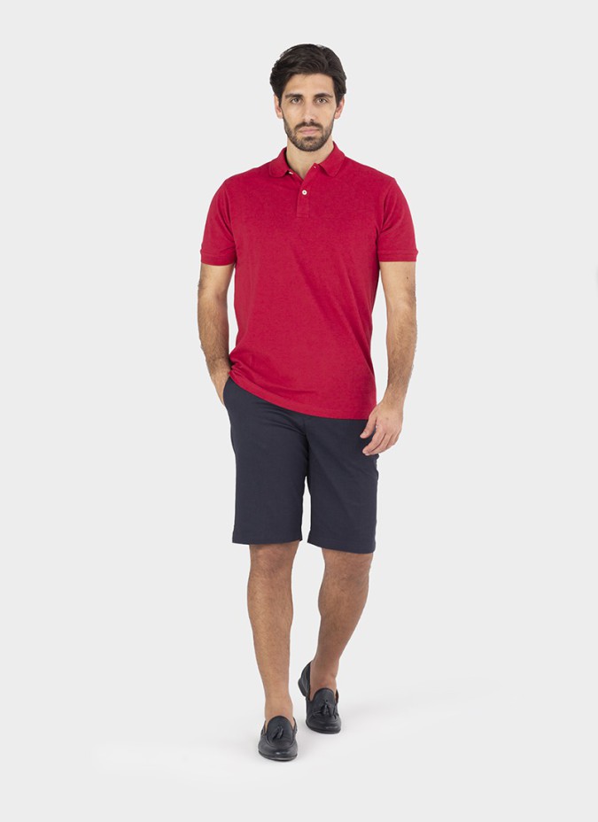 Polo Piqué Vermelho