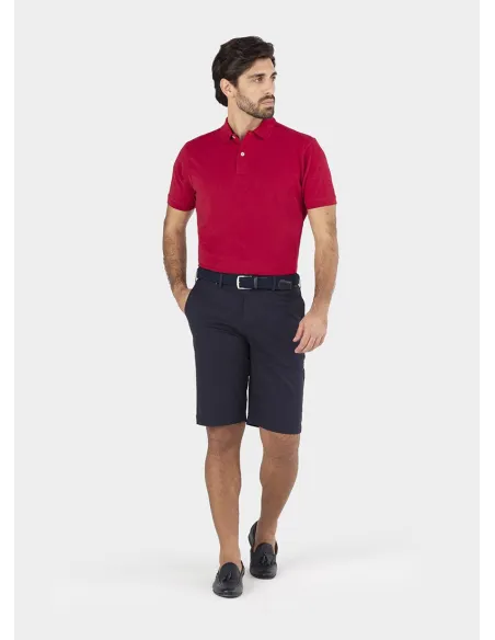 Polo Piqué Rojo| JOHN TWEED