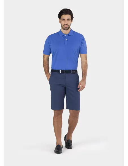 Polo Piqué Azul Indigo | John Tweed Tailored