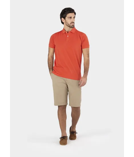 CAMEL SHORTS | JOHN TWEED TAILORED