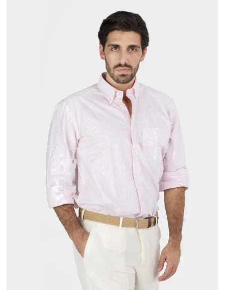 Camisa Algodão Oxford Branca | JOHN TWEED TAILORED