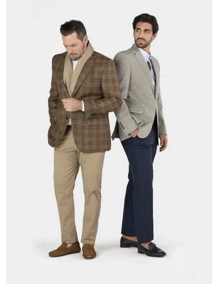 Americana Lino Verde | Americanas de Lino | JOHN TWEED