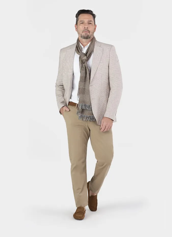 Americana Cuadros Azul Verde | Americana Cuadros | JOHN TWEED