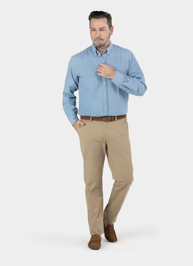 Camisa Vaquera Hombre | Camisas Denim | JOHN TWEED