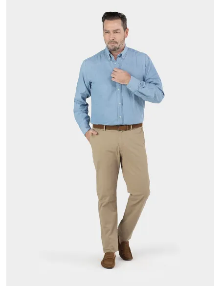 Camisa Vaquera Hombre | Camisas Denim | JOHN TWEED