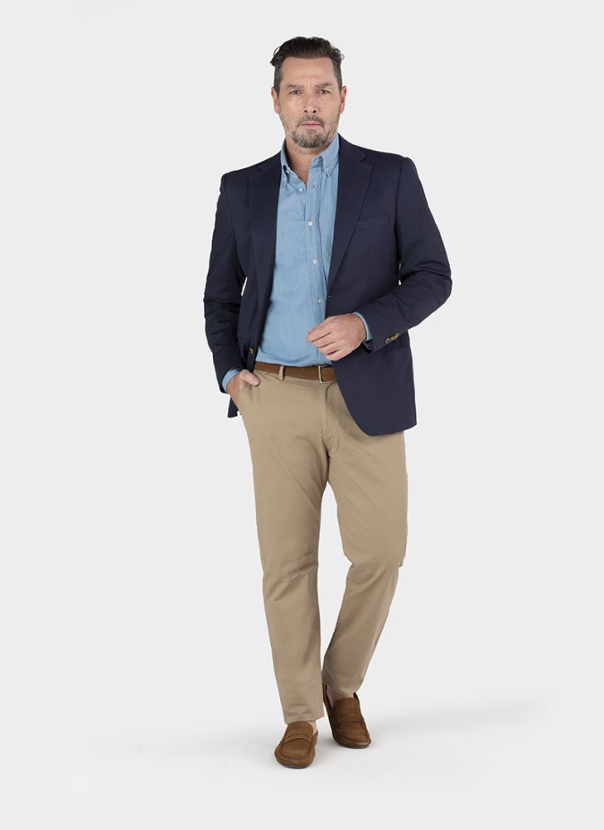 Camel Chino Trousers