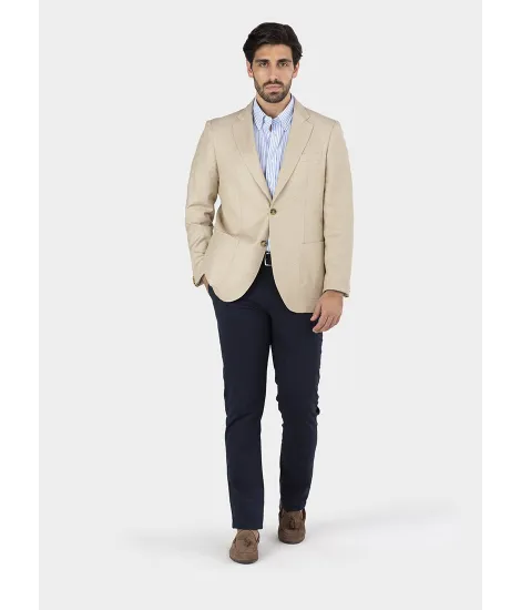 Americana Cuadros Azul Verde | Americana Cuadros | JOHN TWEED