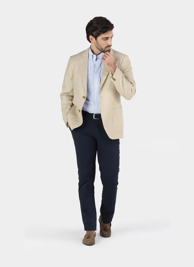 Blazer Espinha Azul | JOHN TWEED TAILORED