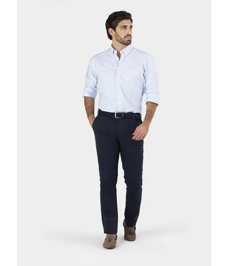 Camisa Algodão Oxford Branca | JOHN TWEED TAILORED