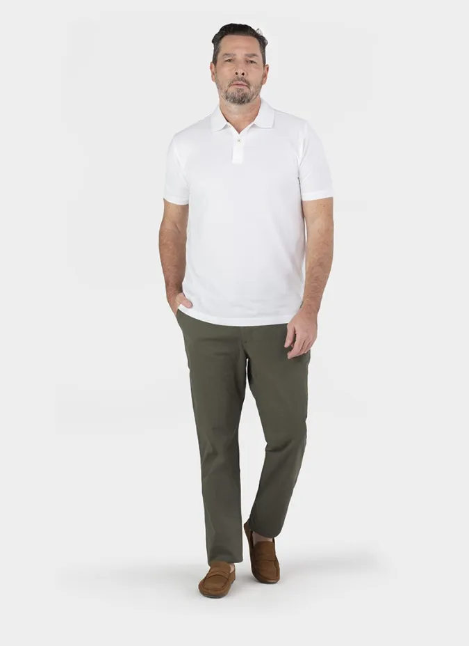 Pantalón Verde | Pantalones Chinos Hombre | JOHN TWEED