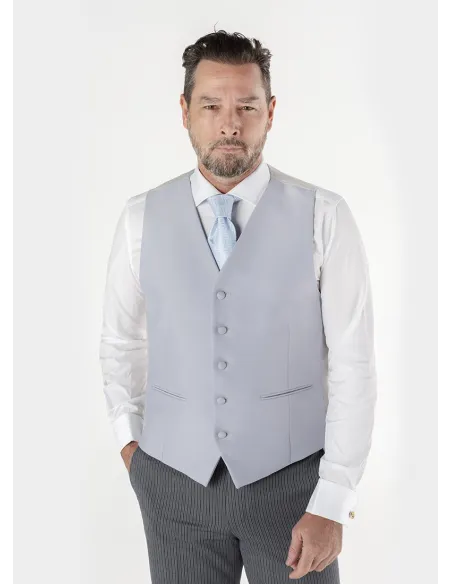 Chaleco de Chaqué Gris| JOHN TWEED