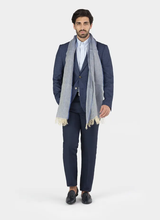 Blazer Espinha Azul | JOHN TWEED TAILORED