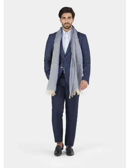 Blazer Espinha Azul | JOHN TWEED TAILORED