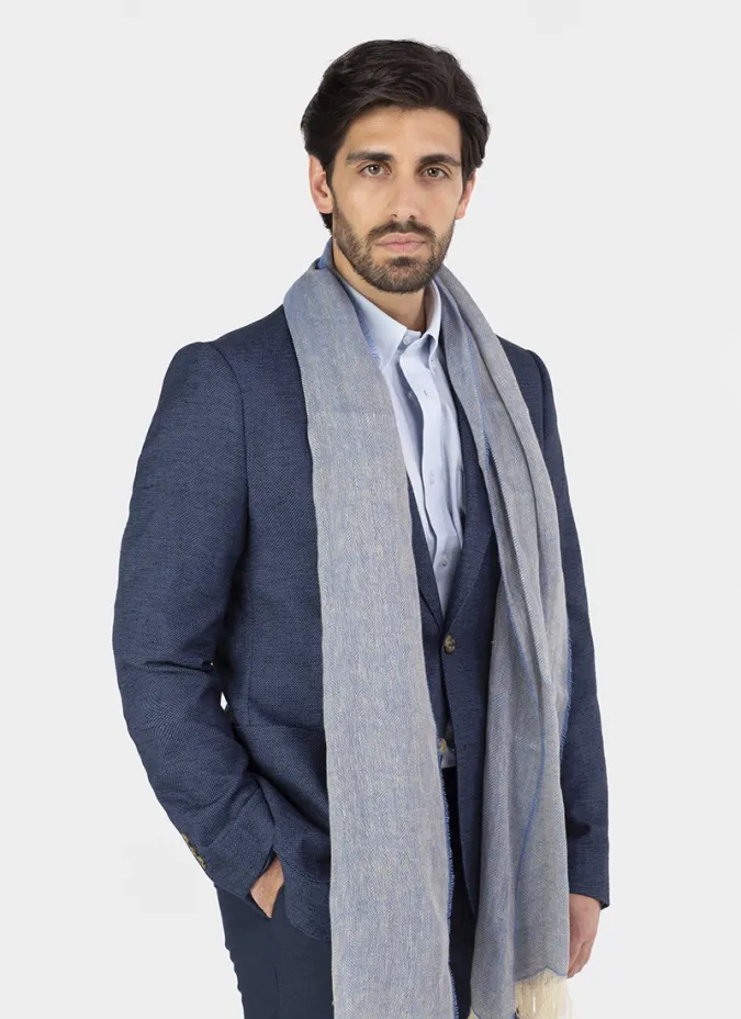 Americana Cuadros Azul Verde | Americana Cuadros | JOHN TWEED