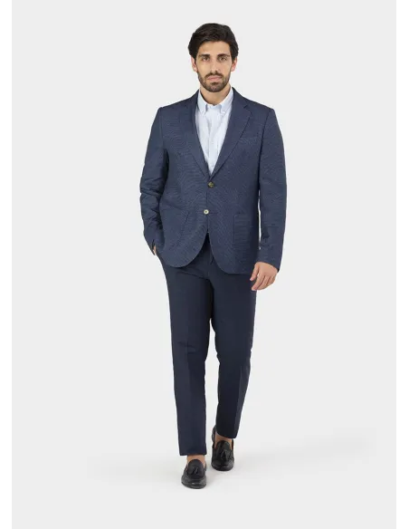 Americana Cuadros Azul Verde | Americana Cuadros | JOHN TWEED