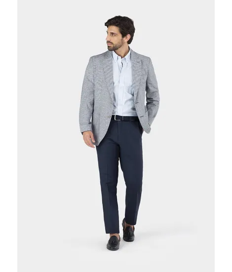 Americana Cuadros Azul Verde | Americana Cuadros | JOHN TWEED 2