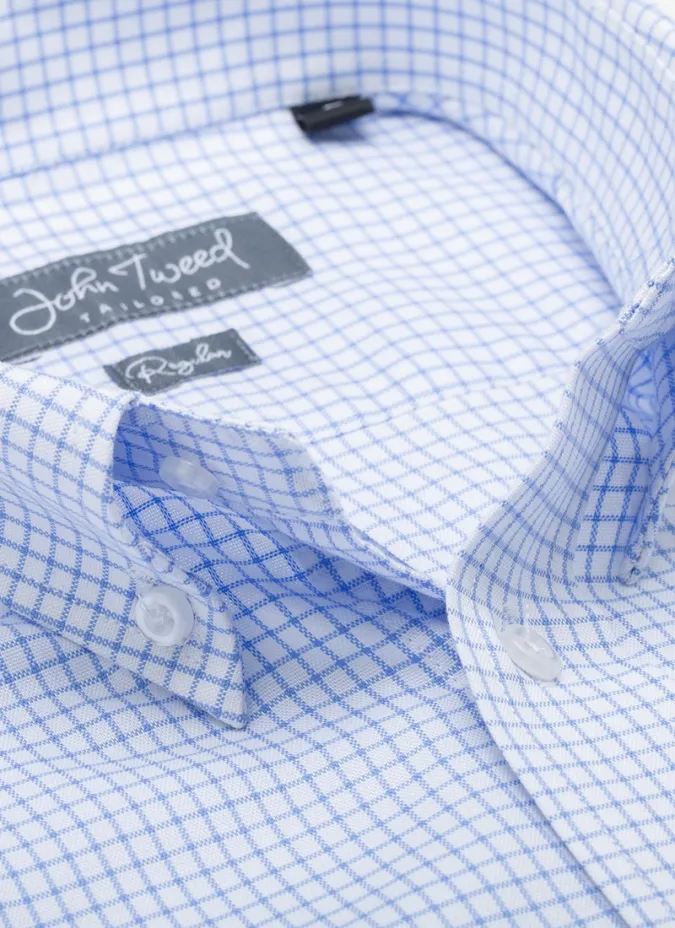 Camisa Algodão Oxford Branca | JOHN TWEED TAILORED