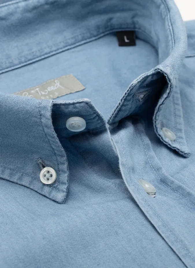 Camisa Vaquera Hombre | Camisas Denim | JOHN TWEED