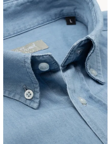 Camisa Vaquera Hombre | Camisas Denim | JOHN TWEED