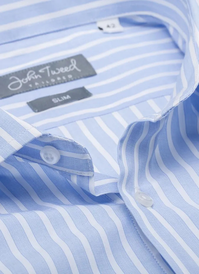 Classic Blue and White Shirt