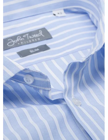 Classic Blue and White Shirt