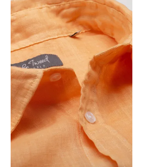 Camisa Lino Verde | Camisa 100% Lino | JOHN TWEED 2
