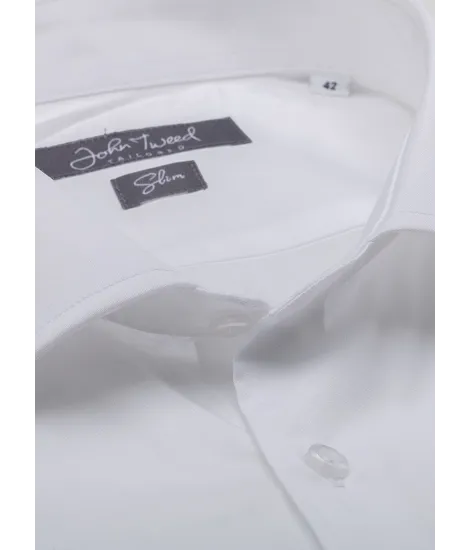 Camisa Clássica Branca Punho Simples