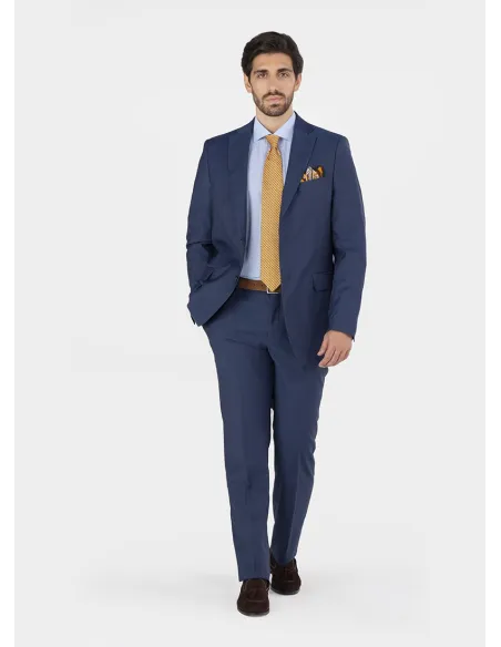Camisa Clássica Xadrez Azul