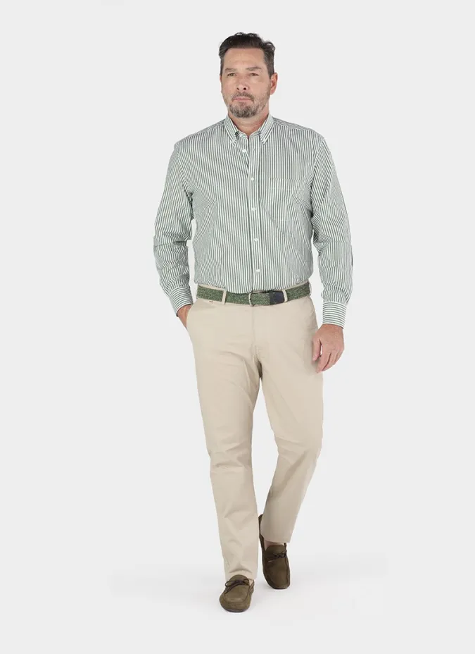 Camisa Algodão Oxford Branca | JOHN TWEED TAILORED