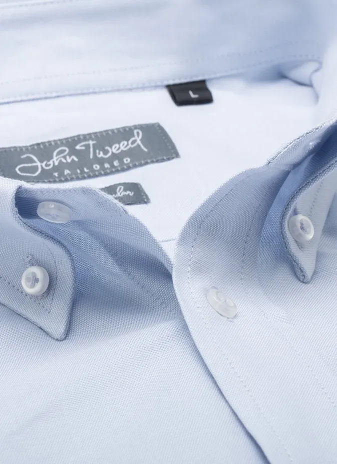 BLUE OXFORD SHIRT | JOHN TWEED TAILORED