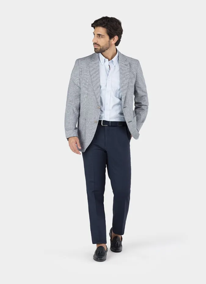 BLUE OXFORD SHIRT | JOHN TWEED TAILORED
