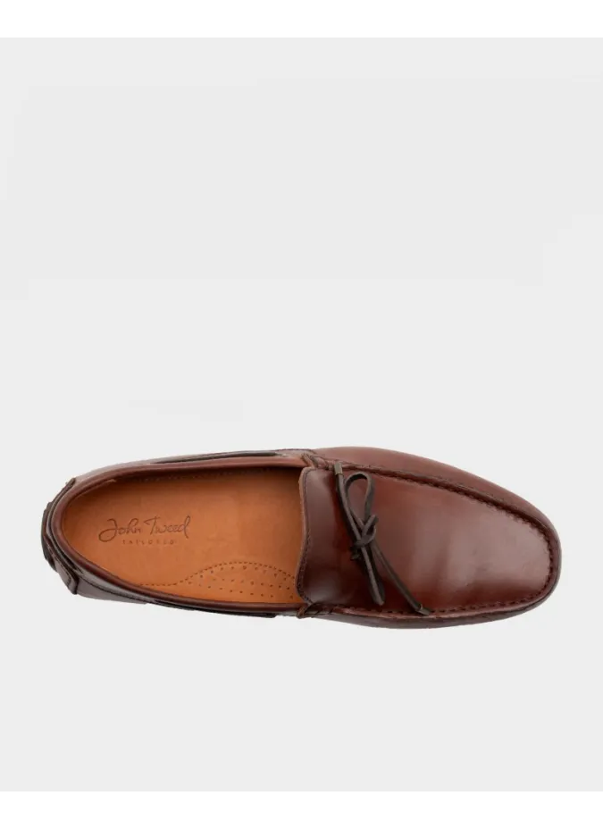 Sapato Driver Castanho com Berloque | JOHN TWEED TAILORED