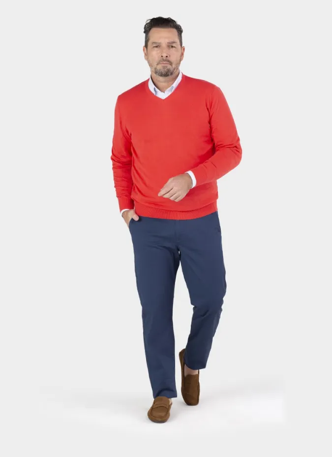 Jersey Rojo | Jerseys Invierno Hombre | JOHN TWEED
