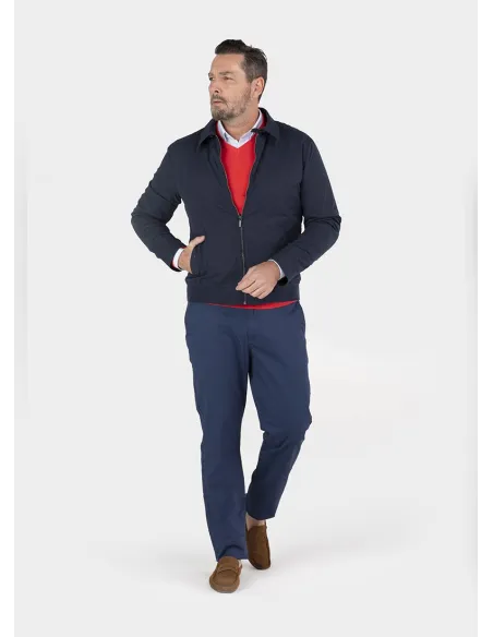 Trenca Azul Marino |Abrigos Invierno | JOHN TWEED
