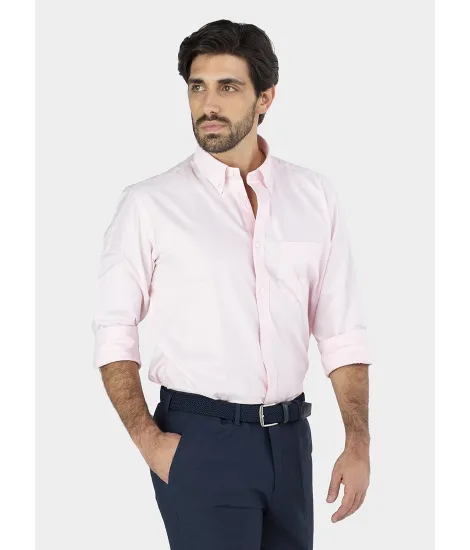 Camisa Algodão Oxford Branca | JOHN TWEED TAILORED