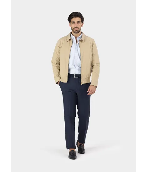 Trenca Azul Marino |Abrigos Invierno | JOHN TWEED
