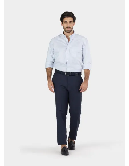 BLUE OXFORD SHIRT | JOHN TWEED TAILORED