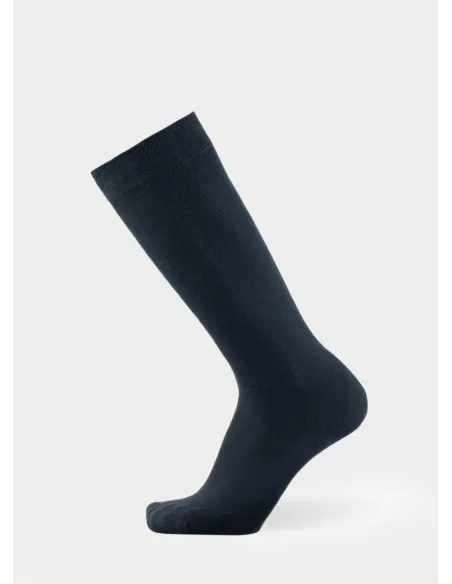 Long Blue Plain Sock| JOHN TWEED TAILORED