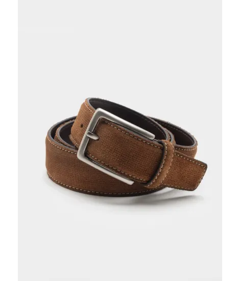 BLUE ELASTIC BELT | JOHN TWEED TAILORED