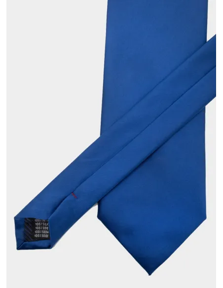 Gravata de Seda Azul Indigo| JOHN TWEED TAILORED