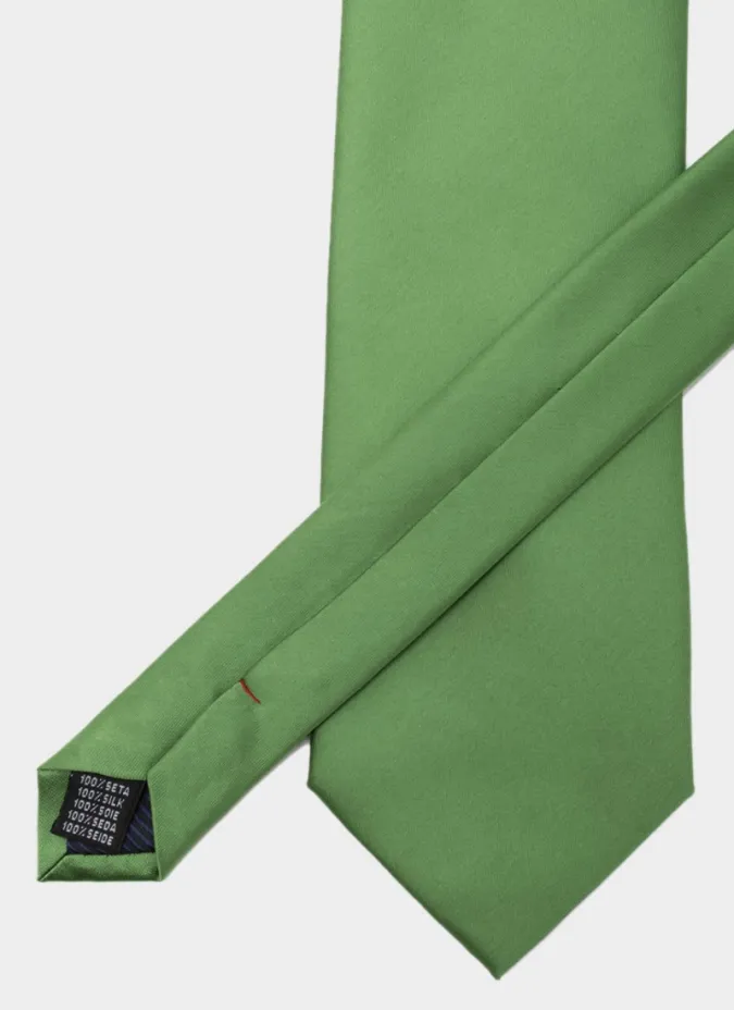 Gravata de Seda Verde Claro| JOHN TWEED TAILORED