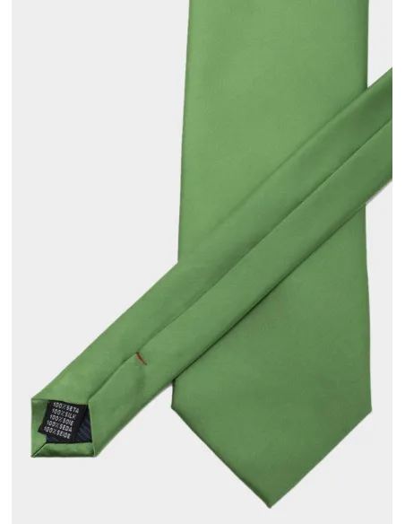 Light Green Silk Tie| JOHN TWEED