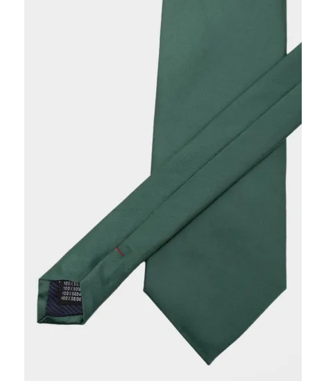 Dark Green Silk Tie| JOHN TWEED 2