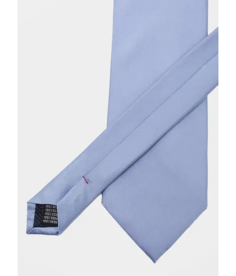 Sky Blue Silk Tie| JOHN TWEED 2