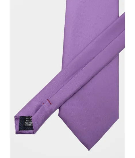 Corbata de Seda Lila | JOHN TWEED 2