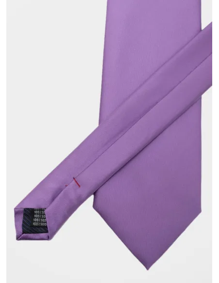 Corbata de Seda Lila | JOHN TWEED