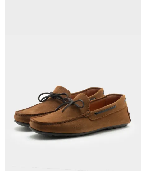 Mocasines Borlas Marron | Mocasines para Hombre | JOHN TWEED
