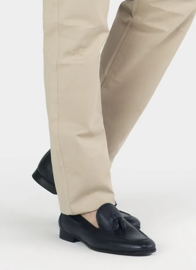 Mocasines Borlas Marron | Mocasines para Hombre | JOHN TWEED