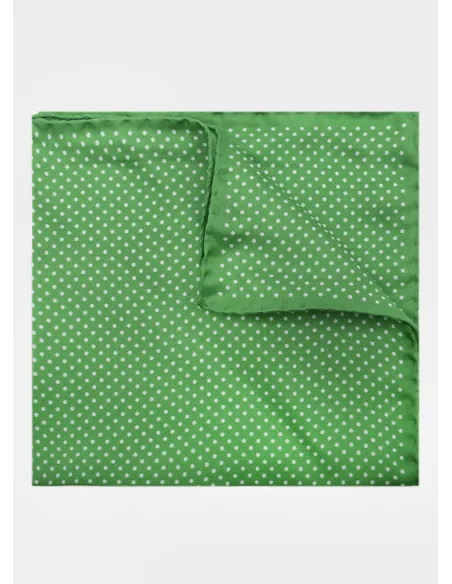 Silk Pocket Square with Pattern| JOHN TWEED TAILORED