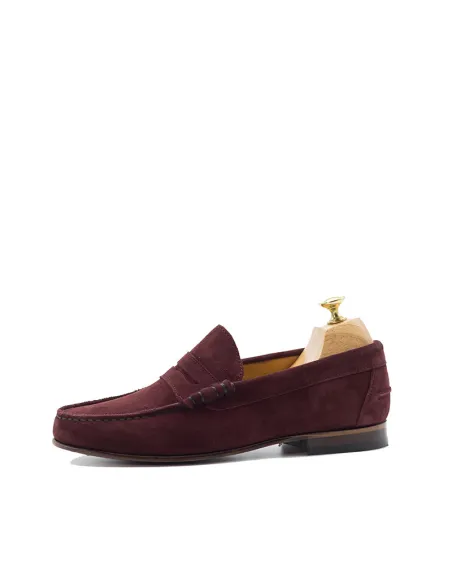 Zapatos Burdeos Loafer